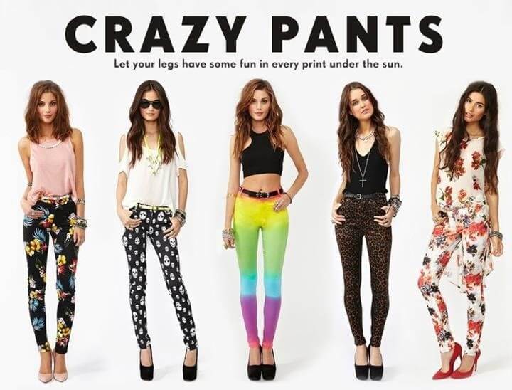 Let's Get CRAZY: Crazy Pants That Are in Florals/Prints/Ombre/Metallic -  Fashion Angel Warrior